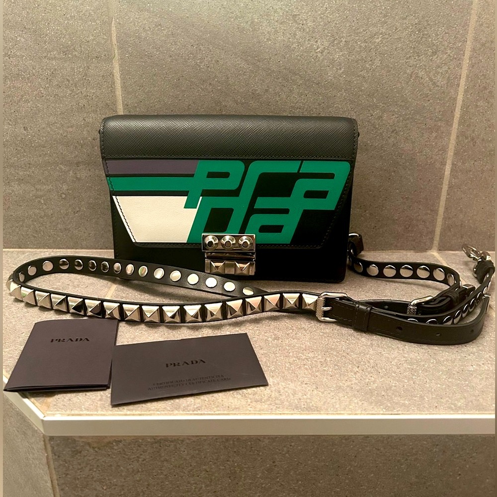 PRADA
Black Elektra Shoulder Bag